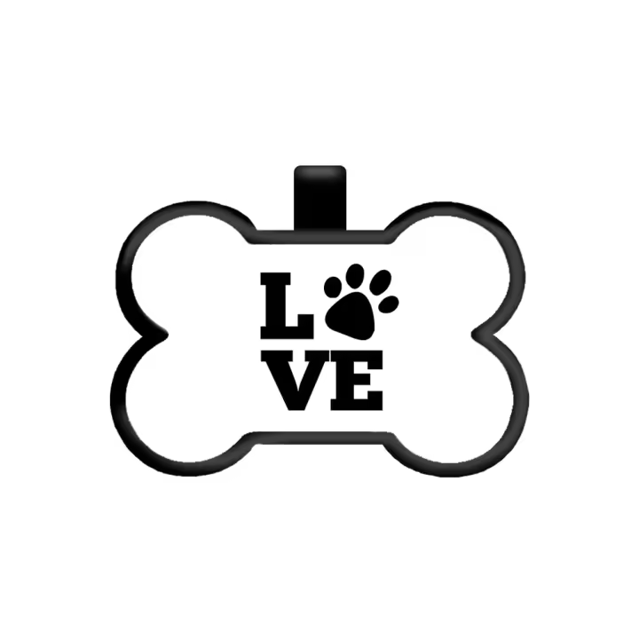 Smart Pet Tag chapa personalizada para perro y mascotas placa de identificación para perros con perfil online con nombre teléfono datos y sistema antipérdida de seguridad - 1