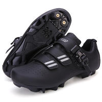 Zapatos De Ciclismo Para Hombre Y Mujer Zapatillas De Bicicleta Off-road MTB Antideslizantes Con Cierre Rápido Para Triatlón Y Racing - details 8