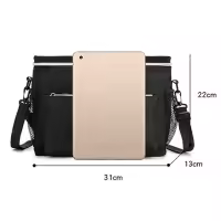 Impermeable bolsa de pañales de gran capacidad mamá bolsa de viaje multifuncional maternidad madre bebé cochecito bolsas organizador bolsa de la momia - details 0