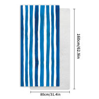 Toalla de playa con protección solar UPF50+, bolsa de malla, toalla deportiva estampada de microfibra, toalla de baño absorbente - details 7