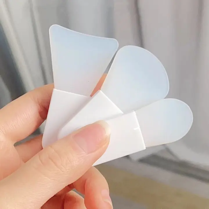 3Pcs Cepillo De Máscara Facial De Silicona Para Crema De Ojos Y Arcilla Portátil Herramientas De Cuidado De La Piel Combo - 1