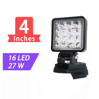 Spotlight LED Portátil De Batería Recargable Para Exterior Y Emergencias Herramientas Manuales Para Pesca Y Trabajo Compatible Con Batería Makita 18V Tamaños 3/4/5/8 Pulgadas - details 4