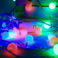Luces De Hada LED Con Bolas 1.5M 3M Para Decoración De Hogar Y Habitaciones Operadas Por Pilas AA Ideal Para Bodas Fiestas Navidad Y Año Nuevo - details 8
