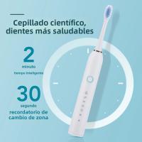 Cepillo De Dientes Eléctrico Recargable Con 6 Modos De Limpieza IPX7 Impermeable Alta Vibración Cuidado Dental Blanqueamiento De Dientes Limpiador Oral Cepillo Eléctrico - details 6