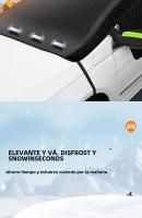 SEAMETAL Cubierta De Nieve Para Coche Con Imán Cubierta Frontal De Ventanas Autónomas Protector Exterior Con Cinta Reflectante - details 9