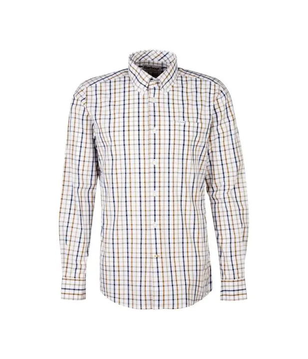 BARBOUR-TATTERSAL HOMBRES DE LA CAMISA HOMBRES P2024 - 1