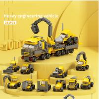 Helicóptero De Rescate 10en1 Vehículo De Ingeniería Con Bloques Compatible Para Niños Juguete Educativo Regalo Para Niñas Y Niños - details 0