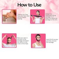 Ys00135 Banda Elástica Para Modelar La Cara V Line Herramienta De Belleza Para Mujer Cinturón De Barba Facial Cuidado De La Piel - details 2