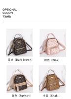 Nueva Mochila Casual De Flor Para Mujer 2023 Estilo Coreano Bolso De Hombro Pequeño Para Uso Diario Material PU Con Lining De Poliéster - details 2