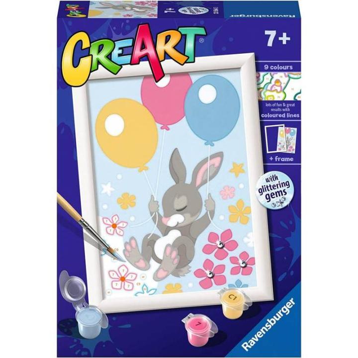 CREART SERIE E CONEJITO CON GLOBOS DE RAVENSBURGER