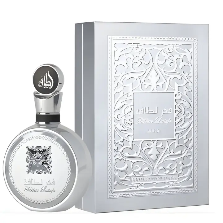 FAKHAR PLATIN LATTAFA Perfume árabe EAU UNISEX 100ML ORIGINAL - 1