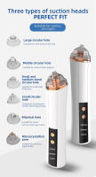 Mini removedor eléctrico de puntos negros con pequeñas burbujas, instrumento de belleza para limpiar poros en el hogar, eliminar puntos negros, instrumento de inyección de oxígeno. - details 6