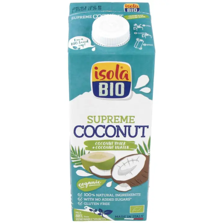 Isola Bio Bebida Veg Coco Suprem S/A S/G 1000Ml - 1