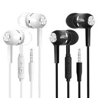 Auriculares NNBILI Con Cable 3.5mm Intra-Auriculares Estéreo HIFI Bass Con Microfone Control In-line Para Teléfonos Móviles - details 5