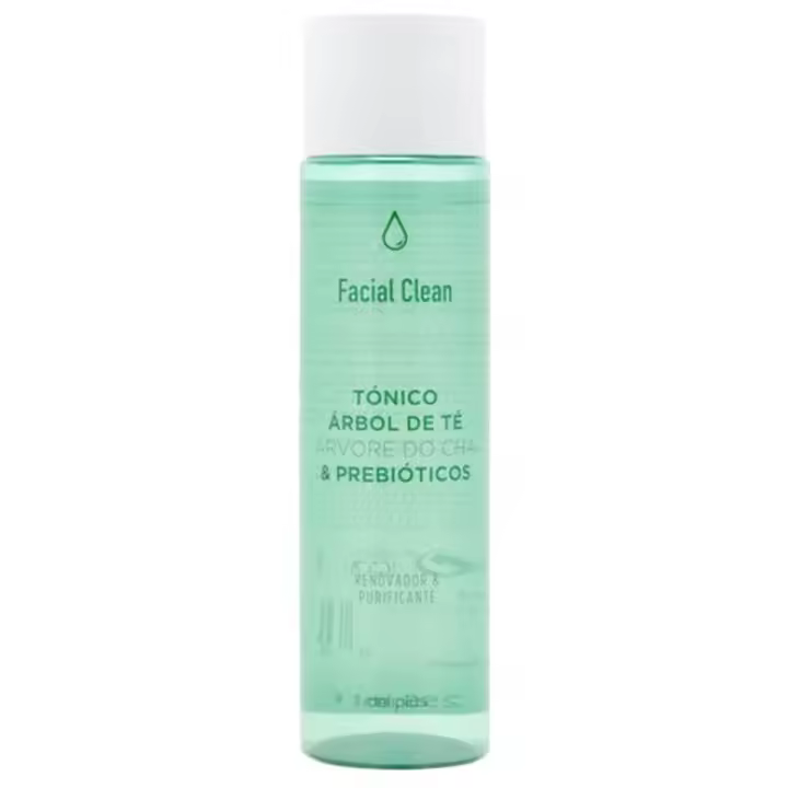 Pack 1 - Tónico Facial Árbol de Té y Prebióticos 255 ml. Facial Clean piel normal. Deliplus - 1