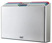 Joseph Joseph folio ™   Coast Silver, 4 tablas grandes codificadas por color, antideslizantes, aptas para lavavajillas - details 0