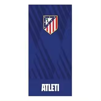 Toalla de Playa Atlético de Madrid Premium, 75x150 cm, 100% Algodón, Azul - Arditex - Kiglam - 1