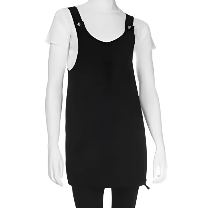 Pichi vestido laboral de peluquería negro talla M Steinhart Profesional - 1