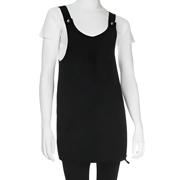 Pichi vestido laboral de peluquería negro talla M Steinhart Profesional - 1