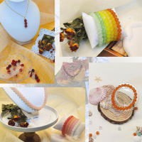 Kit De Hileras De Cuentas De Vidrio Para Joyería 1200PCS 48 Compartmentes 24 Colores 8mm Cuentas Redondas Para Pulseras - details 4