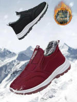 Botas De Nieve Para Hombre Invierno Antideslizantes Con Forro De Pelo Grueso Suela Duradera Botines De Algodón Ligeros Para Caminar Y Senderismo - details 11