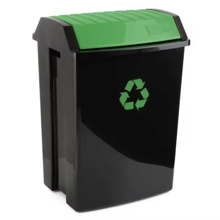Tatay Cubo Basura Reciclaje Transparente Cubos - 1