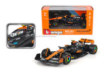 Modelo De Coche De Lujo Bburago 1:43 McLaren F1 2024 MCL60 En Color Monza Blanco Aleación De Aluminio Para Coleccionistas Y Juguetes - details 15