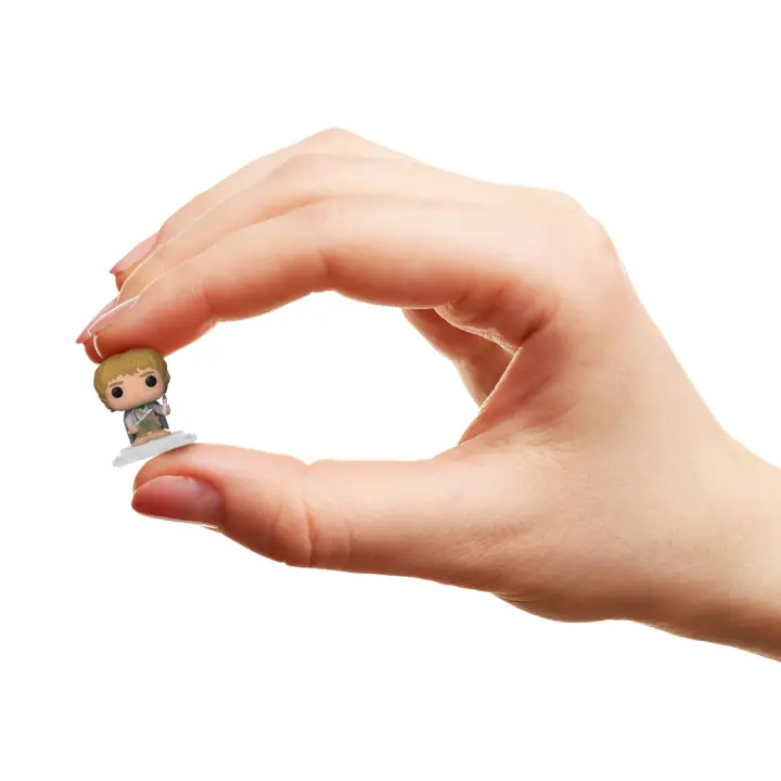 Blister 4 figuras Bitty POP El Señor de los Anillos SamwiseFigura  Coleccionable - Idea de Regalo- Mercancia Oficial - Juguetes para Niños y Adultos - Movies Fans - Muñeco para Coleccionistas y Exposición - 1