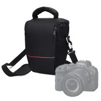 Bolsa Suave Para Cámara DSLR De Nylon Ajustable Para Canon Nikon Sony Impermeable Con Correa De Hombro Y Cierre De Cremallera - details 0