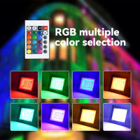 Floodlight LED RGB IP66 Impermeable 220V 30W 50W 100W Luz De Iluminación Exterior Con Reflector Para Paisajismo Y Decoración De Exterior - details 8
