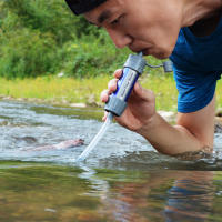 Filtro De Agua Portátil Para Exteriores Suckercamino Sistema De Filtro De Agua Para Emergencias Purificador De Bebida Herramientas De Supervivencia Para Camping Y Senderismo - details 8
