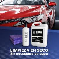LIONSWAY - DRY WASH 5L – Limpia y Abrillanta con Cera de Carnauba, Tratamiento Cerámico, Incluye Pulverizador y Bayetas - details 3
