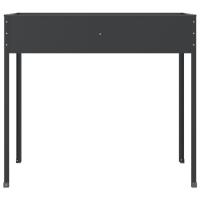 vidaXL Jardinera de acero galvanizado gris antracita 100,5x40,5x90 cm - details 3