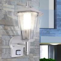 vidaXL Lámpara de Pared para Exteriores con Sensor Cuerpo Acero Inoxidable - details 0