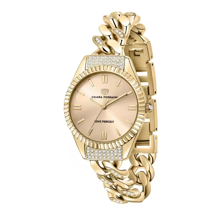 Chiara Ferragni Reloj Mujer Analogico Cuarzo con Correa de Acero inoxidable R1953104501 - 1