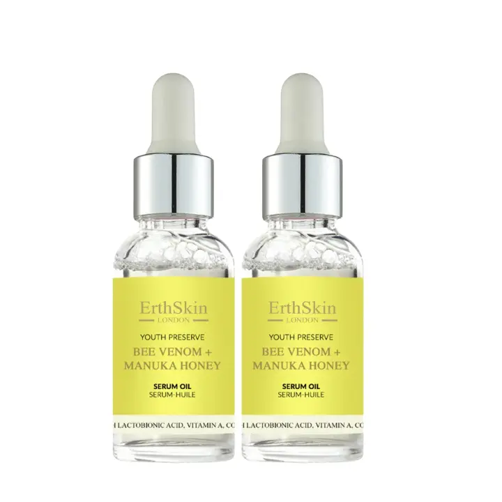 ErthSkin London 2 aceites de suero de veneno de abeja y miel de Manuka (30 ml) - 1