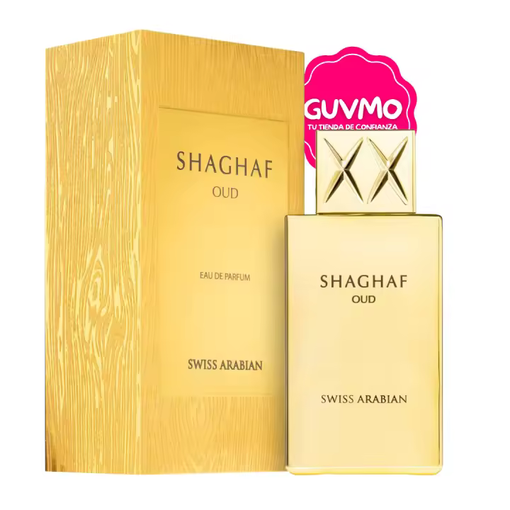 Swiss Arabian Shaghaf Oud Eau de Parfum Unisex 100 ml – Perfume Oriental con Notas de Azafrán, Rosa, Oud y Vainilla - 1