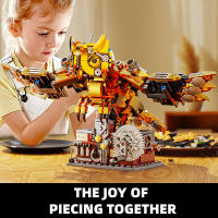 Conjunto De Bloques Mecánicos De 606 Piezas En Estilo Steampunk Oso Constructible Creativo Regalo De Navidad Para Escritorio Para Niños De 6 a 12 Años - details 1