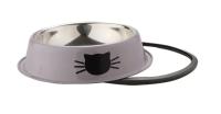 Tazón De Acero Inoxidable Multicolor Para Perros Y Gatos Anti-deslizante Resistente Al Desplazamiento Contenedor De Alimentos Para Mascotas Tazón De Comida Y Bebida - details 11