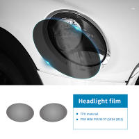 Película De Protección Para Mini F56 Cooper S 2-puertas 2022-2024 Kit Transparente 8.5mil Pegatina De Faro Pre-Cortada PPF TPU - details 9