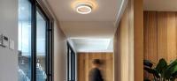 Modern LED Chandelier Iluminación Interior Para Pasillo Sala De Estar Luz De Techo De Acrílico Montaje En Superficie Luz Dimmable Decoración De Hogar - details 1