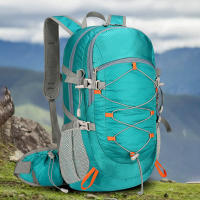 Mochila De Camping Plegable 40L Para Hombres Y Mujeres Bolso De Hombro Impermeable Ultraligera Deportiva Para Viajes Senderismo Trekking - details 1