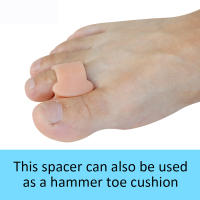 Pexmen Separadores De Dedos De Gel Suave 2/4/10Pcs Corrector De Hallux Valgus Y Dedo Encogido Para Cuidado Del Pie Herramienta Ortopédica De Silicona No Eléctrica - details 2