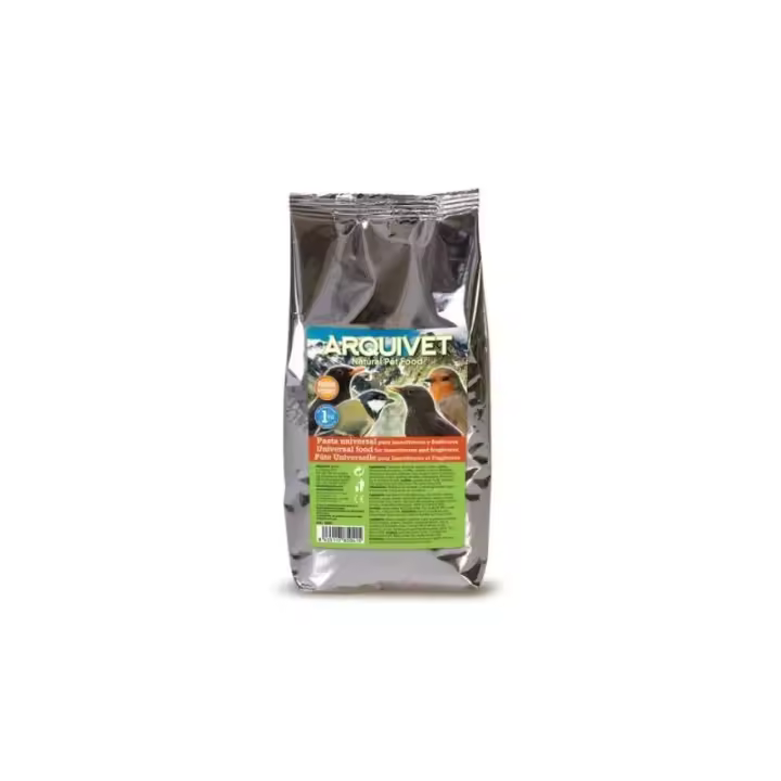 Pasta Universal Insectivoros Y Frutivoros 1 Kg. Arquivet - 1