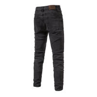 Pantalones rectos microelásticos informales de moda lavados de mezclilla personalizados para hombres nuevos de primavera y otoño - details 10