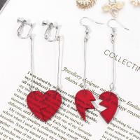 Pendientes Colgantes De Anime JOJOS Bizarre Adventure Jean Pierre Polnareff Corazón Rotundo Para Mujer Joyería De Cosplay Regalo - details 0