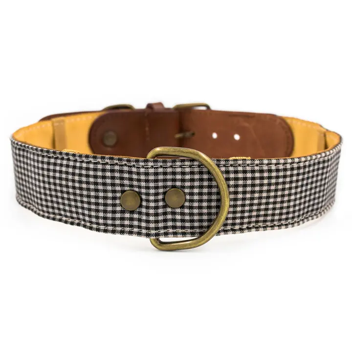 LADRAN GAUCHO - Collar para Perros MILO de Cuero Hecho a Mano - Resistente, Ajustable y Artesanal - 1