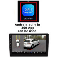 Sistema De Cámara Panorámica 360° Para Coche Con Pantalla Multimedia Android Función 360APP VseeKan Resistentes Al Agua Y Vibraciones Visión Nocturna Zoom Digital - details 0