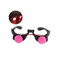 Gafas De Ojo Rojo Para Halloween Horror Cosplay Divertidas Y Aterradoras Iluminación En La Oscuridad Accesorio De Disfraz Para Fiestas Y Celebraciones - details 0