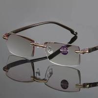 Gafas De Lectura Antir Luz Azul Vintage Ultraligera Para Mujer Y Hombre Gafas Opticas Presbicia Sin Montura Para Ojos - details 18